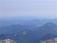 Blick vom Schneeberg zum Anninger
