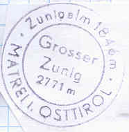Stempel Groer Zunig