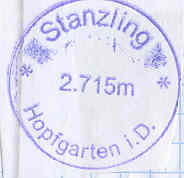 Stempel Stanzling
